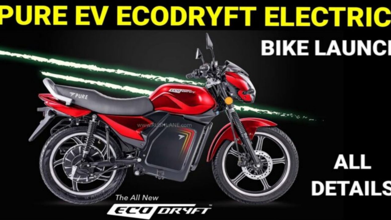 Pure EV EcoDryft Electric Bike